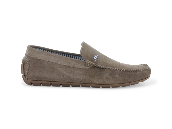 Melluso Uomo Mocassini Casual Leggeri Estivi in Camoscio Beige U16017W-235297